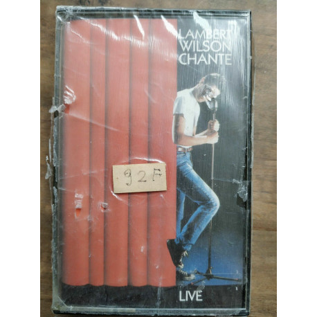 Lambert Wilson Chante Cassette Audio-K7 NEUVE SOUS BLISTER