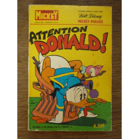 LE JOURNAL DE MICKEY N1284 BIS EDI-MONDE 6-2-77