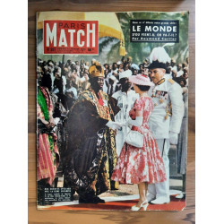Paris Match n 357 Reine Elizabeth 11 Février 1956