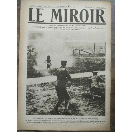 Le Miroir n188 1 Juillet 1917