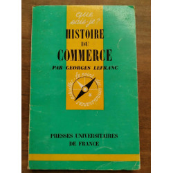 Histoire du Commerce Presses Universitaires de france