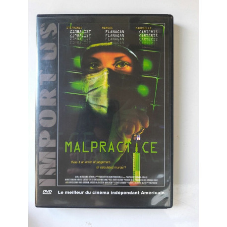 DVD - Mal Practice Was It An Error Of Judgement