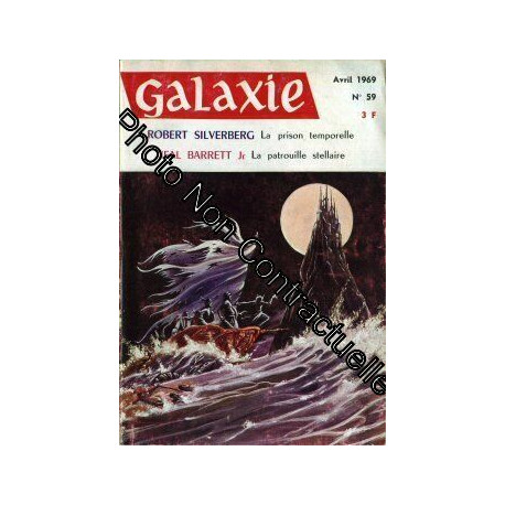 Galaxie n° 59 - Opta - couverture Philippe Druillet