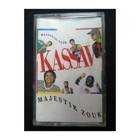 Kassav Majestik Zouk Cassette Audio-K7 CBS