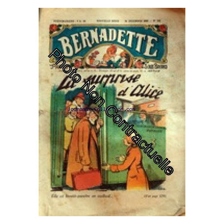 BERNADETTE [No 522] du 31/12/1939 - LA SURPRISE D'ALICE