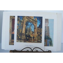 Ville de NANCY Lot de 4 planches couleurs sous chemise par Ch....