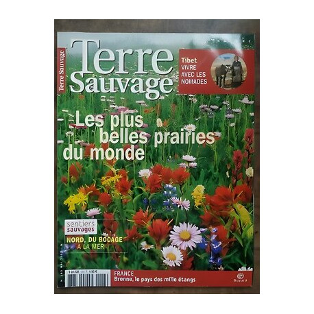Terre Sauvage n183 Mai 2003 Le plus belles prairies du monde