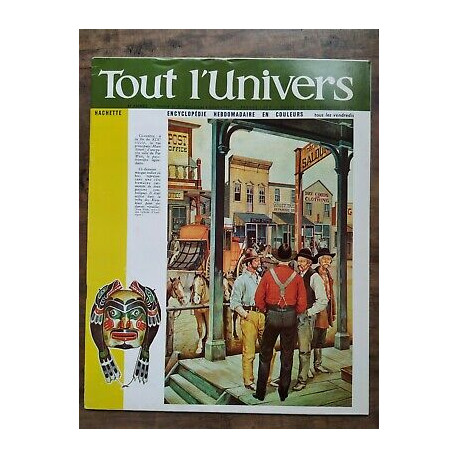 Tout l'Univers hachette 29 Septembre au 6 Octobre 1967