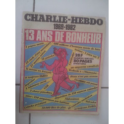 CHARLIE HEBDO 1969 1982 13 ans de bonheur numéro spécial 80 pages...