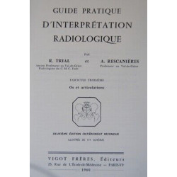 Trial Rescanières Guide Pratique d'Interprétation Radiologique OS...