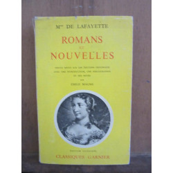 Mme De lafayette Romans et nouvelles Edition illustrée