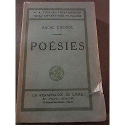 poésies La Renaissance du livre non daté