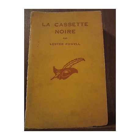 Lester Powell la cassette noire Le Masque N495 Champs-Elysées
