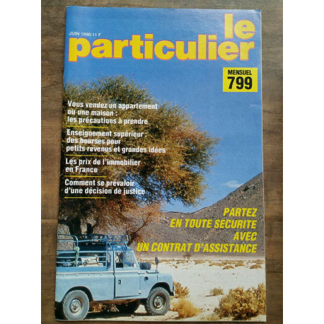 Le Particulier n799 Juin 1990