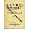 Oeuvres completes illustrees de anatole france. tome 7 : la vie...