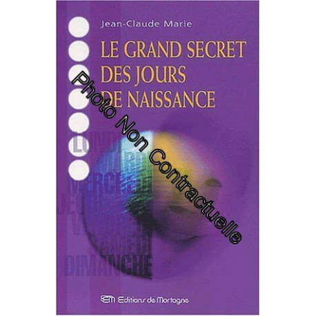 Le grand secret des jours de naissance