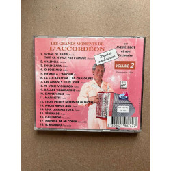 Les grands moments de l'accordéon Volume 2 CD