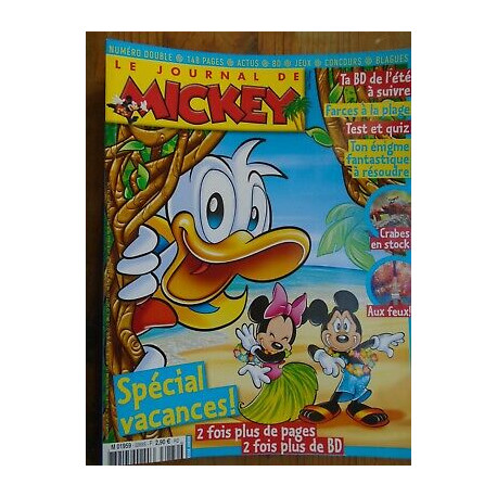 Le journal de Mickey hebdomadaire n 3289 S