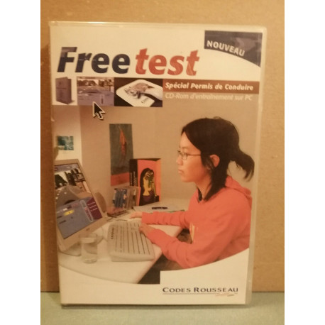 Free Test - Spécial permis de conduire PC CD-ROM Codes Rousseau