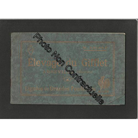 Plaquette ELEVAGE DU GIFFLET à Abbeville (Somme) lignées de...