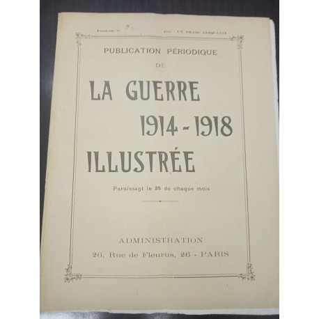 La guerre 1914-1918 illustrée N° 29