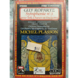 Guy Ropartz Symphonie N3 Michel Plasson Cassette Audio-K7 NEUVE...