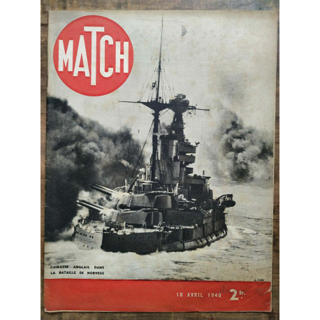 Match 18 Avril 1940