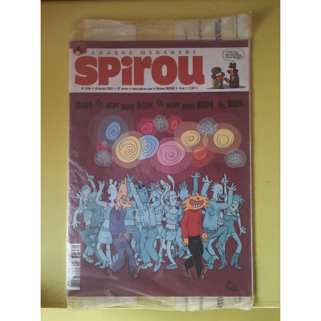 Spirou Nº3748 / Février 2010 (Neuf sous blister)