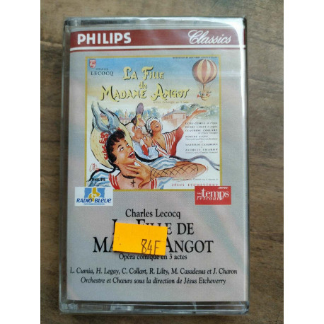 La fille de Madame angot Cassette audio k7 NEUVE SOUS BLISTER