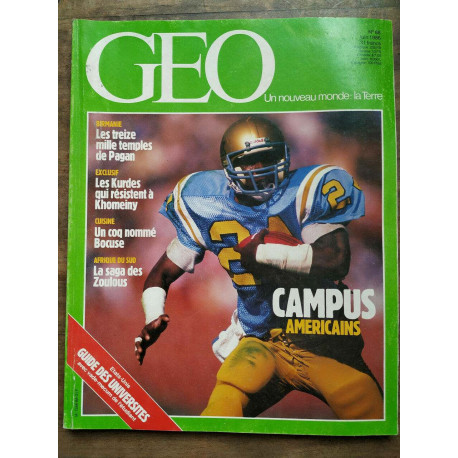Magazine GEO n88 Juin 1986