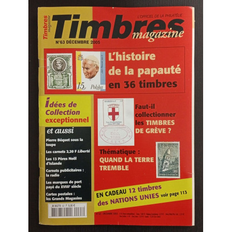 Revue Timbres Magazine N° 63
