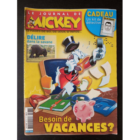 Le journal de Mickey nº 2877 / Août 2007