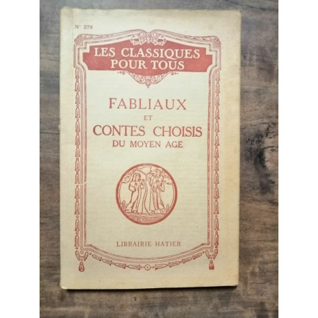 Fabliaux et Contes Choisis du Moyen Age Nº 278