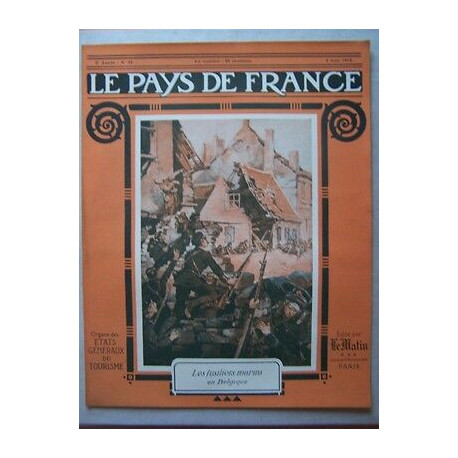 Le Pays de France n 33 du 3 Juin 1915 Le Matin