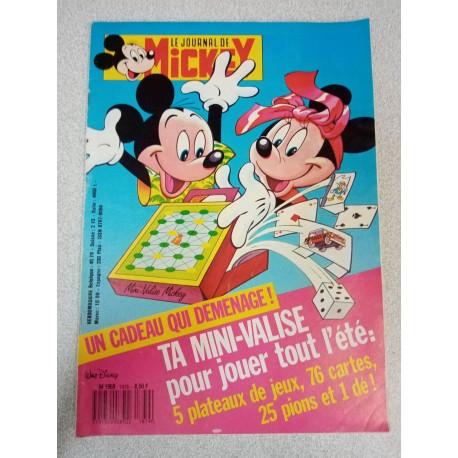 Le Journal de Mickey nº 1879 / Juin 1988