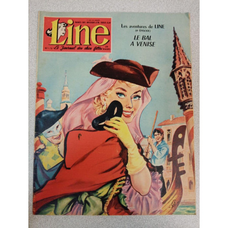 Line Nº178 Le Journal Des Chics Filles / Aout 1959