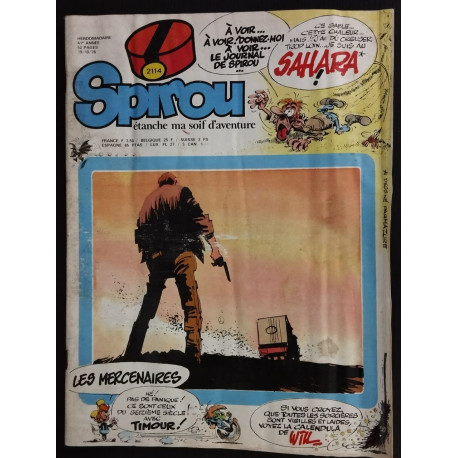 Revue Le Journal de Spirou N° 2114
