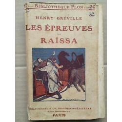 Henry Gréville - Les Épreuves de Raïssa Librairie Plon