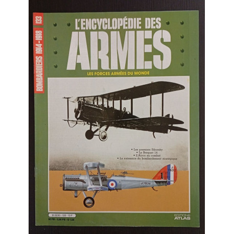 Revue Atlas - L'encyclopédie des armes N° 133