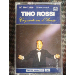 CINQUANTE ANS D'AMOUR cassette Audio-K7 EMI 2C 266 73358