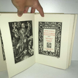 HISTOIRES PLAISANTES gravures GOOR La voile Latine CURIOSA 22t