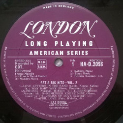 Pat`s Big Hits Volume 2