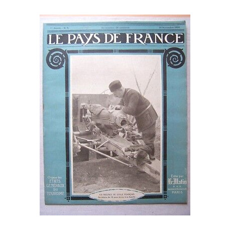 Le Pays de France n 5 du 19 novembre 1914 Le Matin