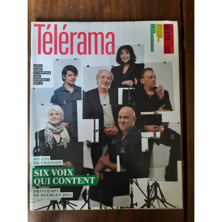 Télérama n 3250 Six Voix qui Content 28 Avril au 4 Mai 2012