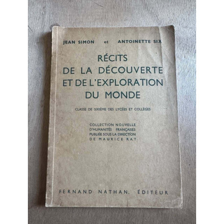 Récits de la découverte et de l'exploration du monde classe sixième
