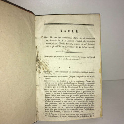 INSTRUCTIONS ET ARRETES DU PREFET DE LA haute saone Année 1811...