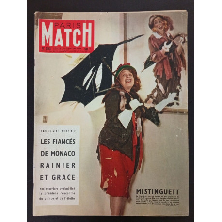 Paris Match N.353 - Janvier 1956