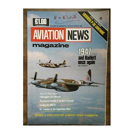 Aviation News Magazine vol 16 Nº 13 13 26 November 1987