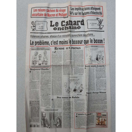Journal Le Canard Enchaîné n° 5123