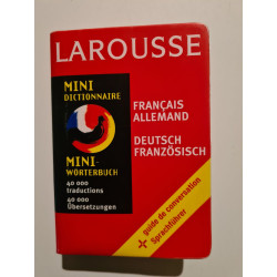 Mini dictionnaire français-allemand allemand-français